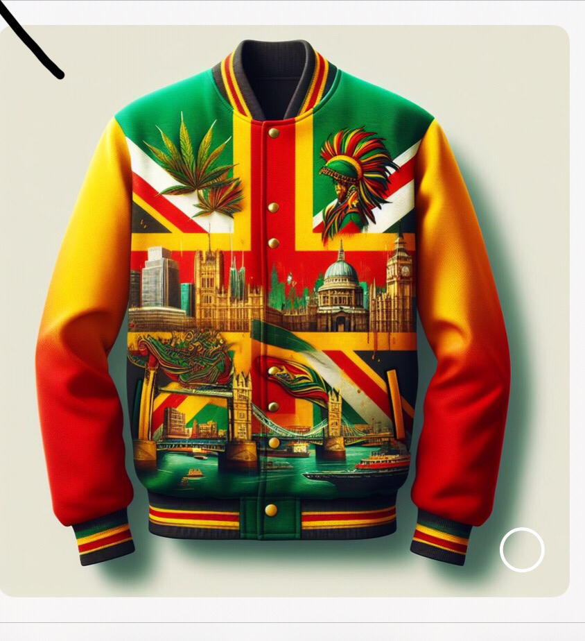 RASTA VARSITY JACKET