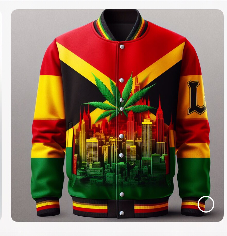 RASTA VARSITY JACKET