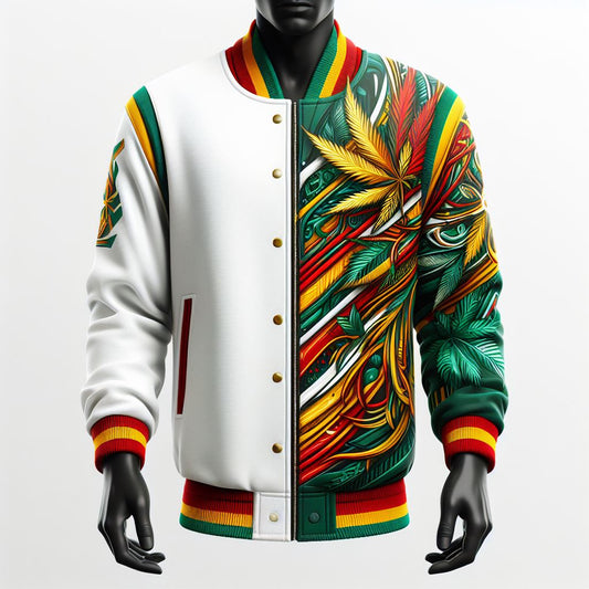 RASTA VARSITY JACKET