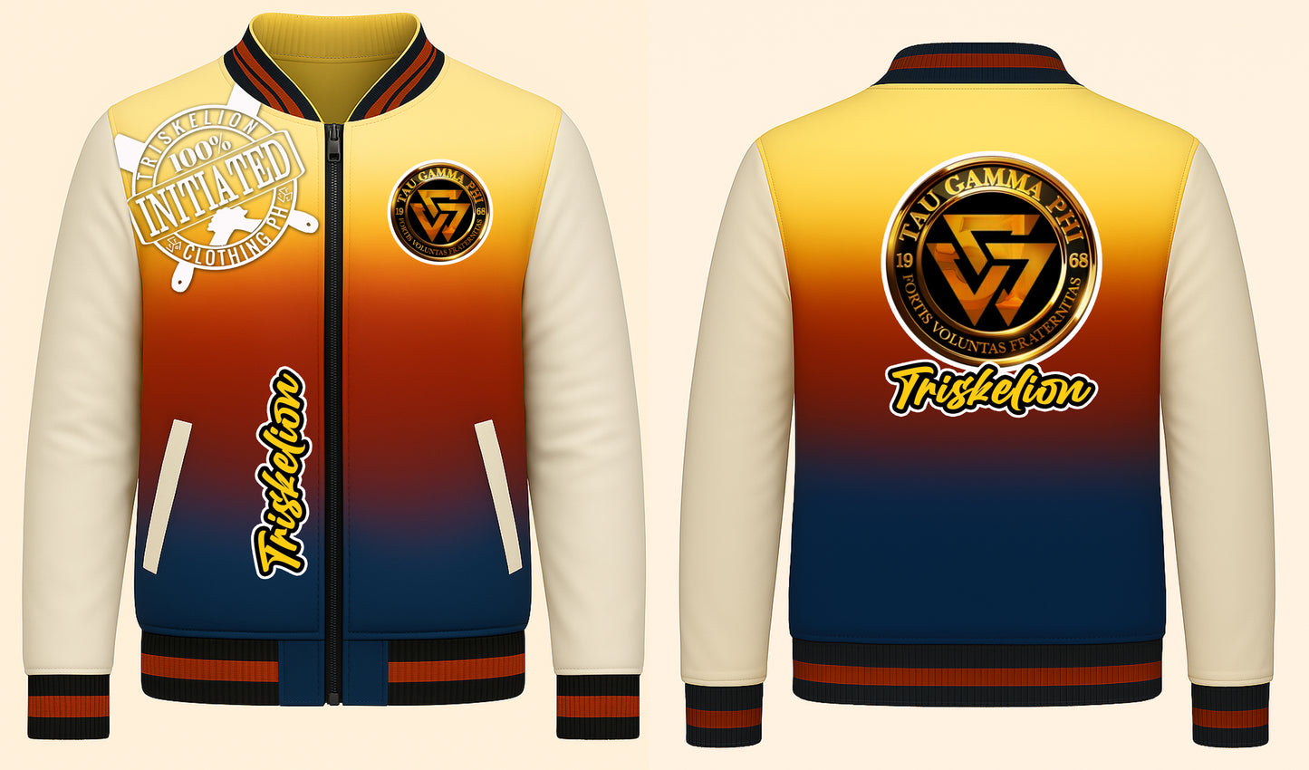TAU GAMMA PHI Varsity Jacket