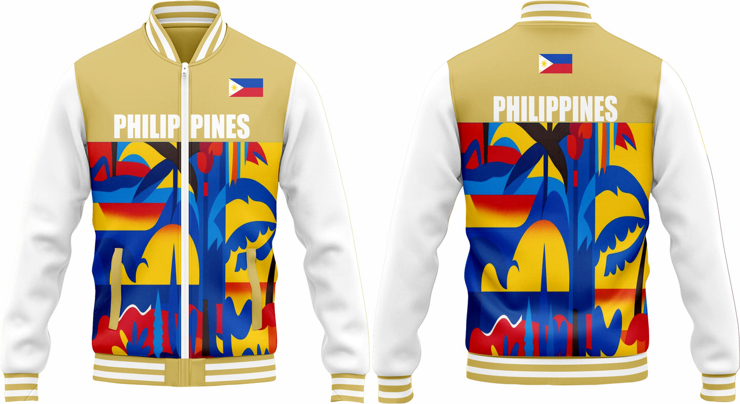 SEA GAMES Philippines Varsity Jacket - Design 1
