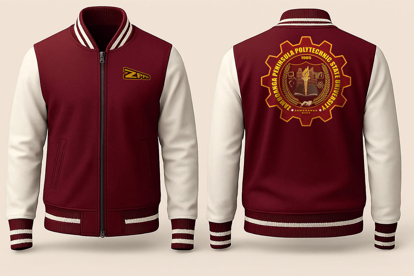 Zamboanga Peninsula Polytechnic State University Varsity Jacket