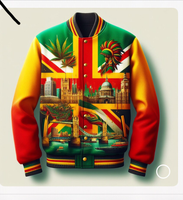 RASTA VARSITY JACKET
