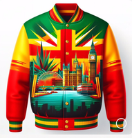 RASTA VARSITY JACKET