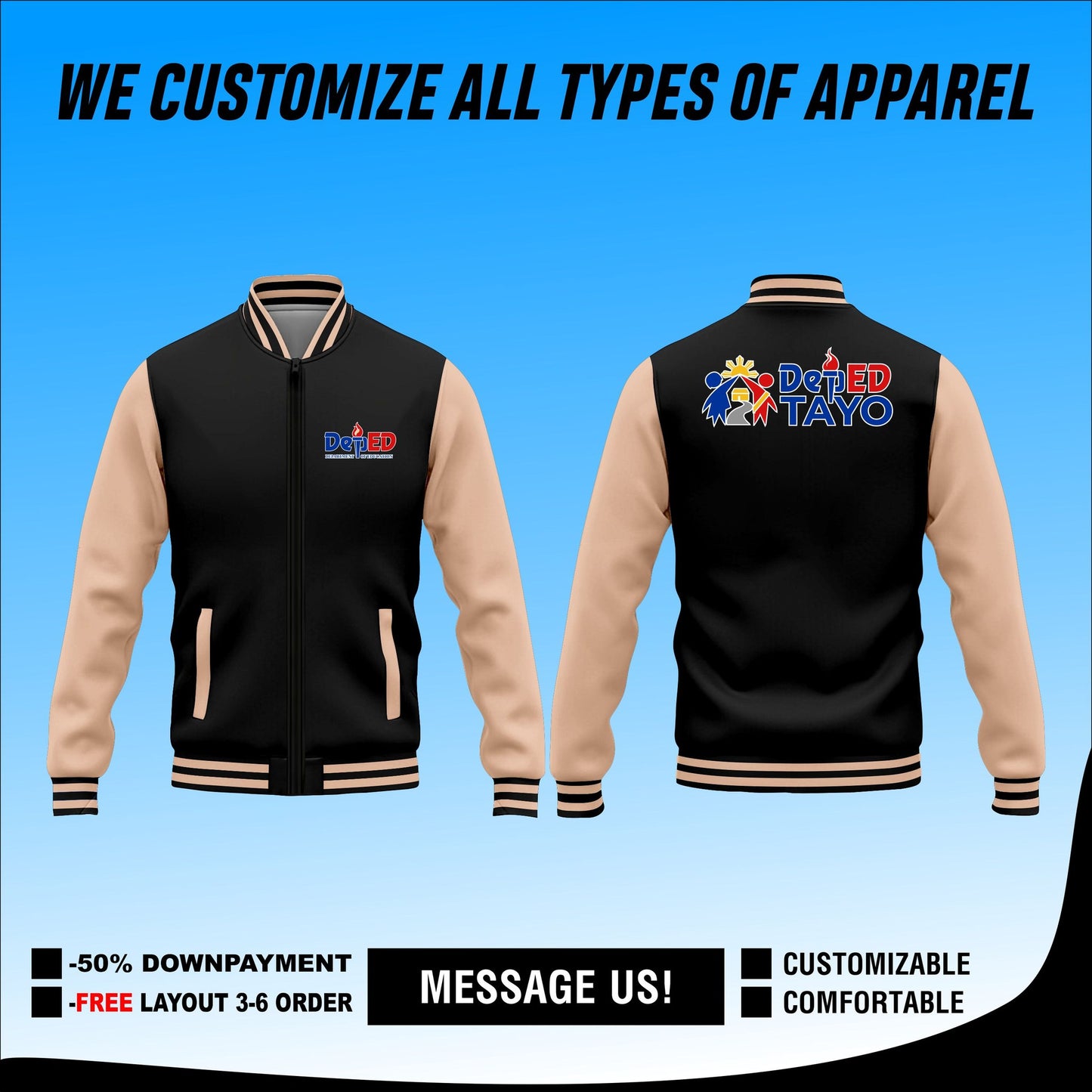 DEPED Varsity Jacket