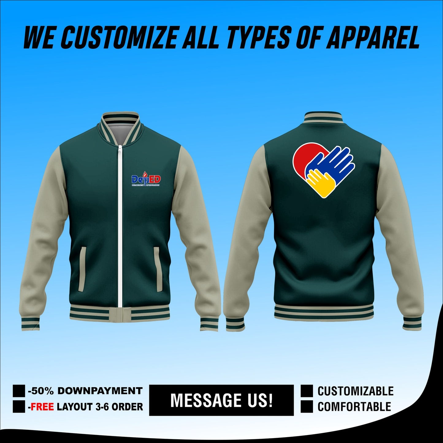 DEPED Varsity Jacket