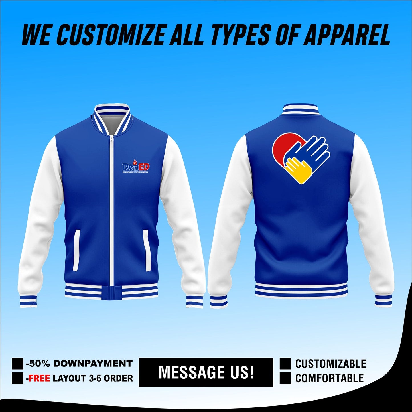 DEPED Varsity Jacket