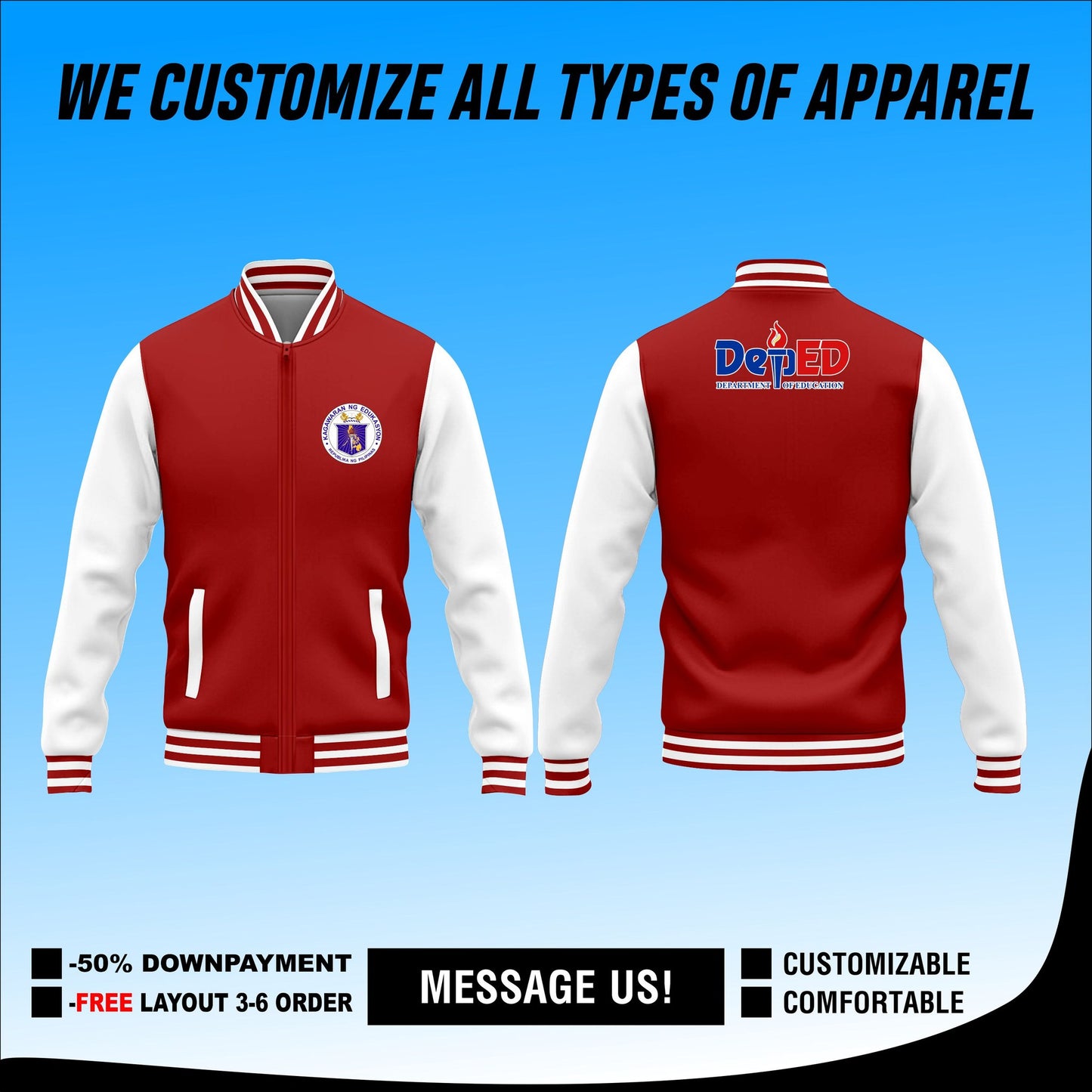 DEPED Varsity Jacket