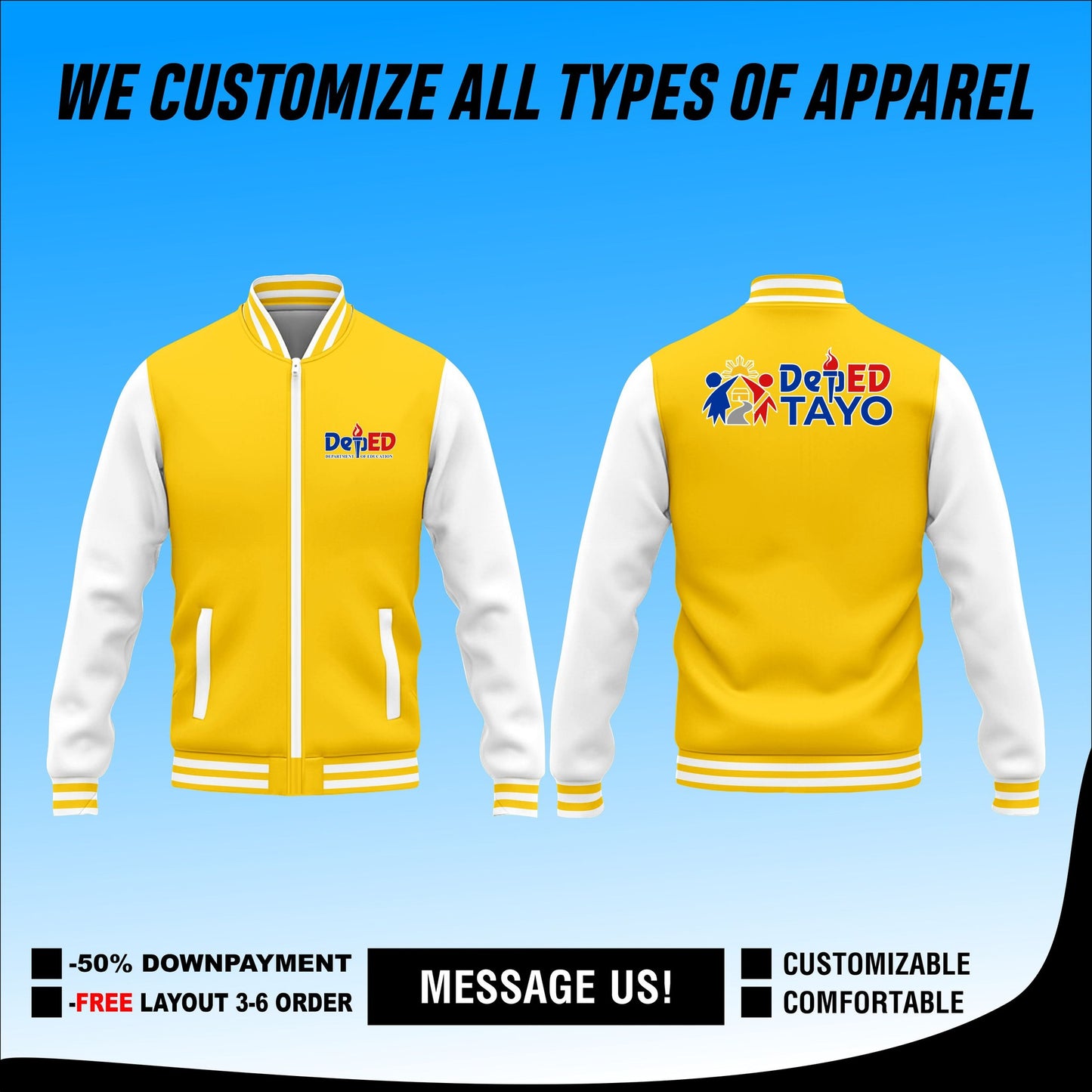 DEPED Varsity Jacket