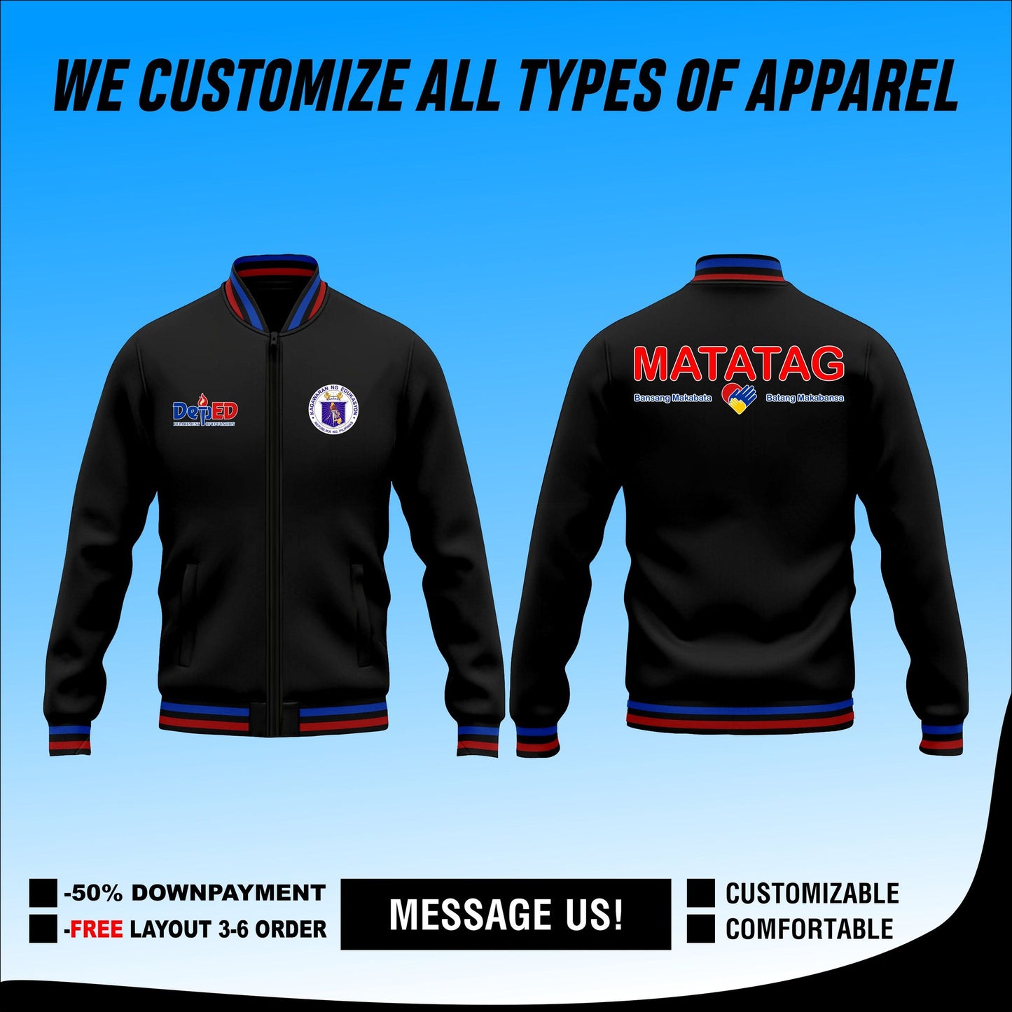 DEPED Varsity Jacket