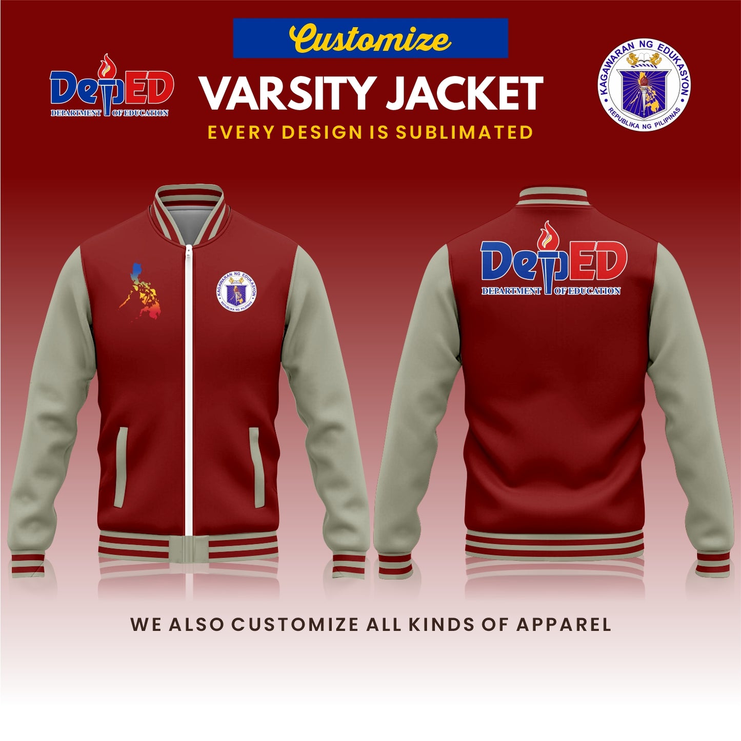 DEPED Varsity Jacket