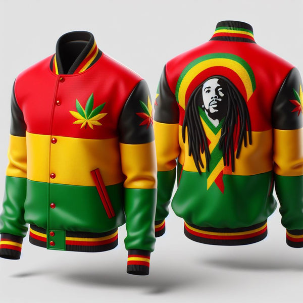RASTA VARSITY JACKET