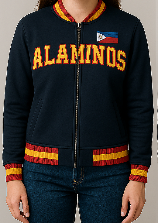 Alaminos Zipper Varsity Jacket