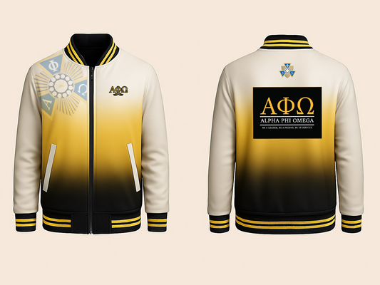 ALPHA PHI OMEGA VARSITY JACKET
