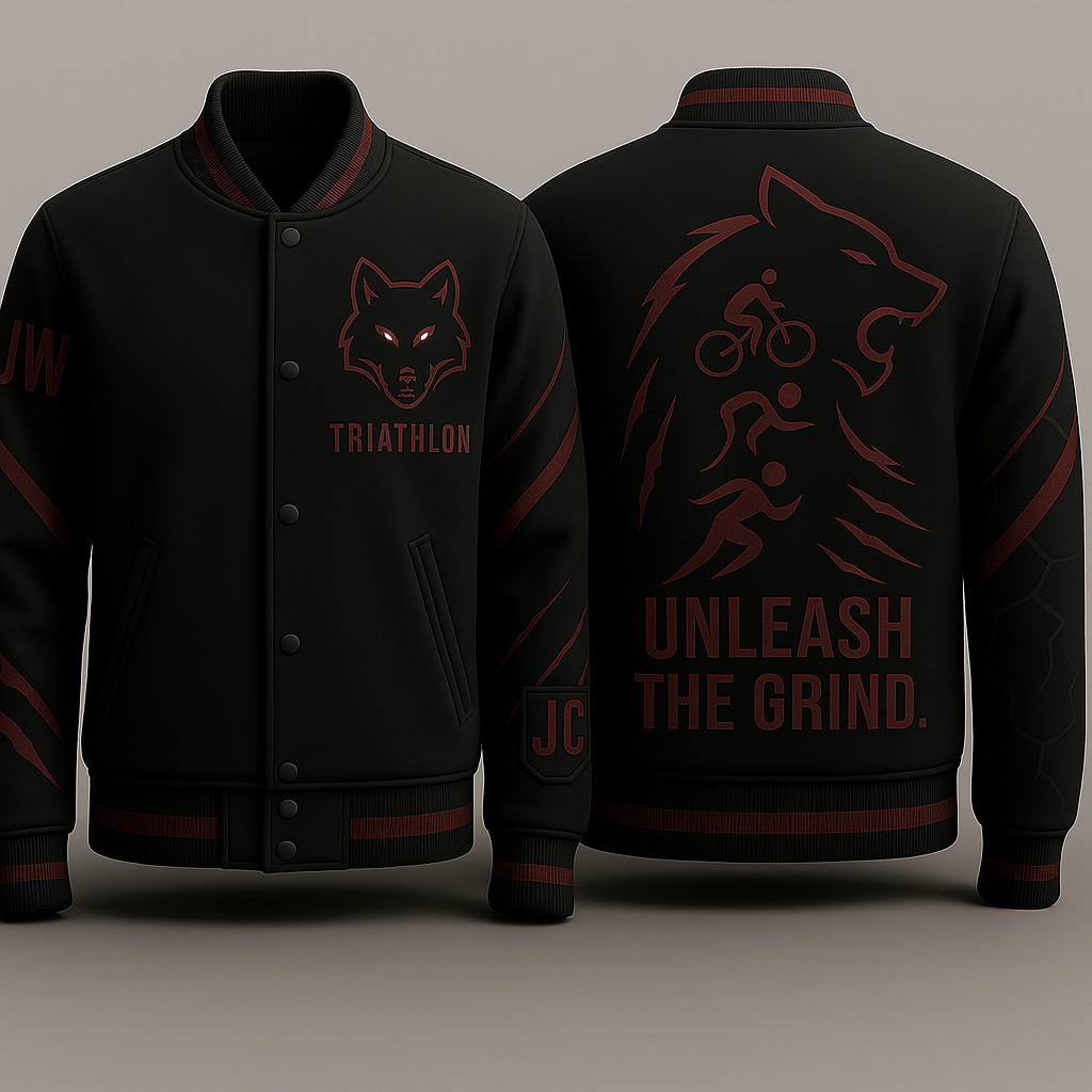 Triathlon Varsity Jacket
