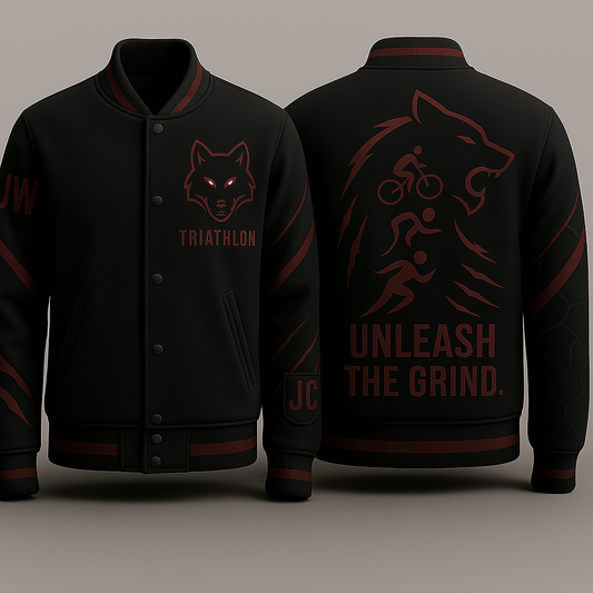 Triathlon Varsity Jacket