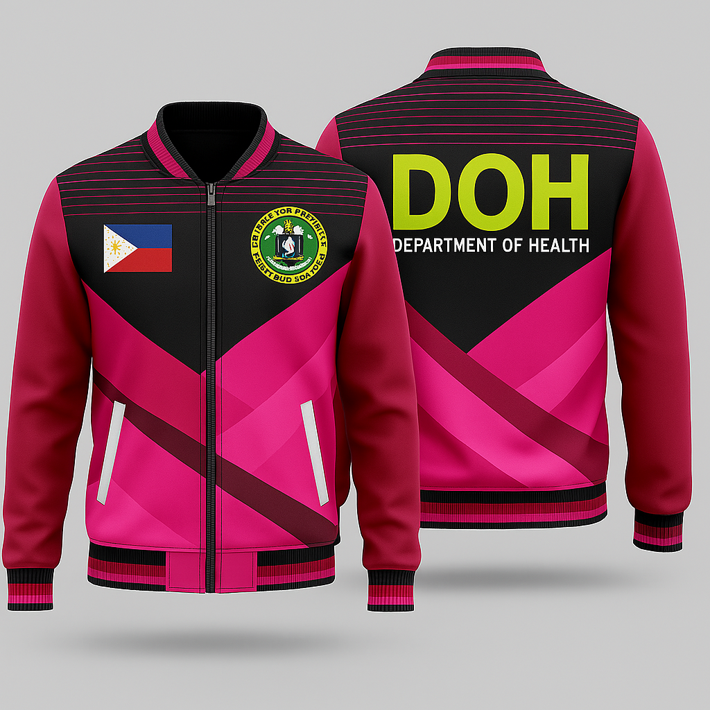 DOH ZIPPER VARSITY JACKETS