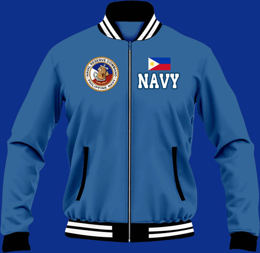 Navy Varsity Jacket