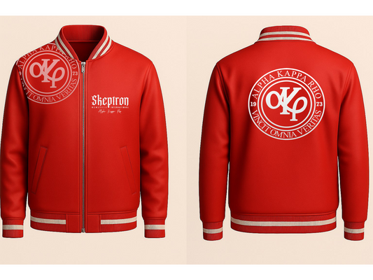 SKEPTRON Varsity Jacket