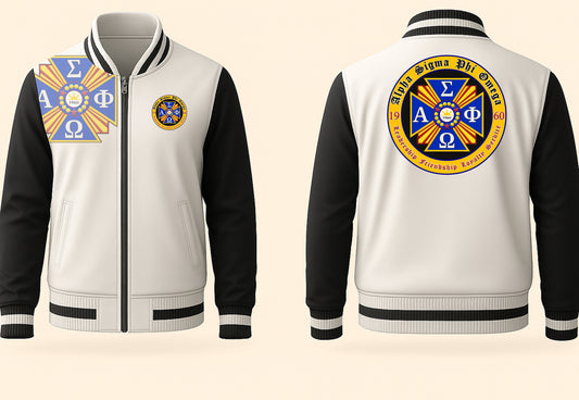 ALPHA SIGMA PHI OMEGA VARSITY JACKET