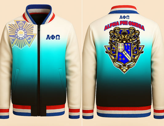 ALPHA PHI OMEGA Varsity Jacket