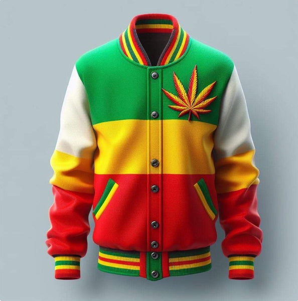 RASTA VARSITY JACKET