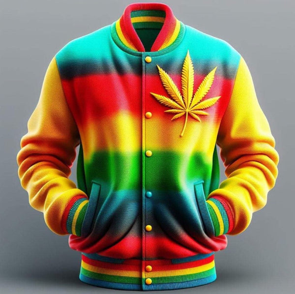 RASTA VARSITY JACKET