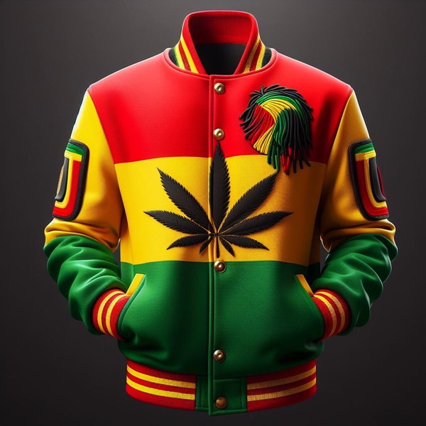 RASTA VARSITY JACKET