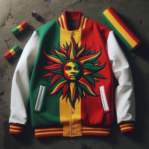 RASTA VARSITY JACKET