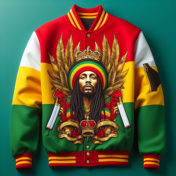 RASTA VARSITY JACKET
