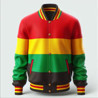 RASTA VARSITY JACKET