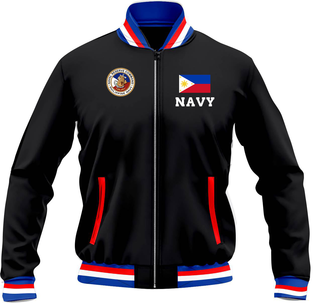 Navy Varsity Jacket