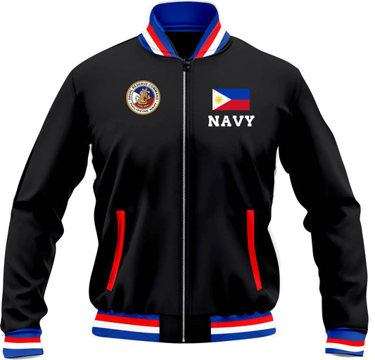 Navy Varsity Jacket