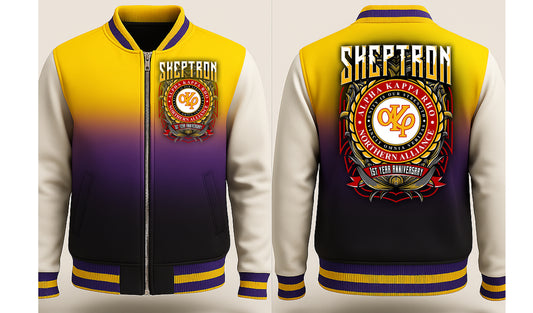 SKEPTRON Varsity Jacket