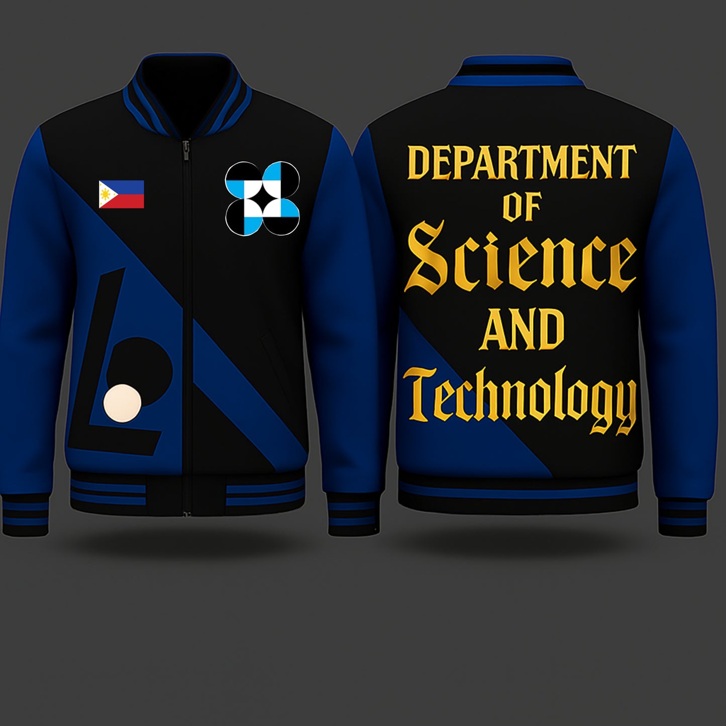 DOST ZIPPER VARSITY JACKET
